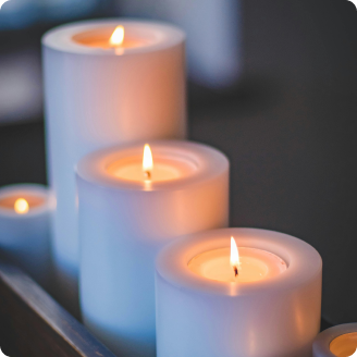 Aromatherapie en sfeerverlichting